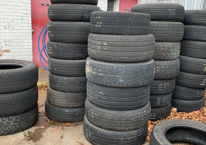 old tires